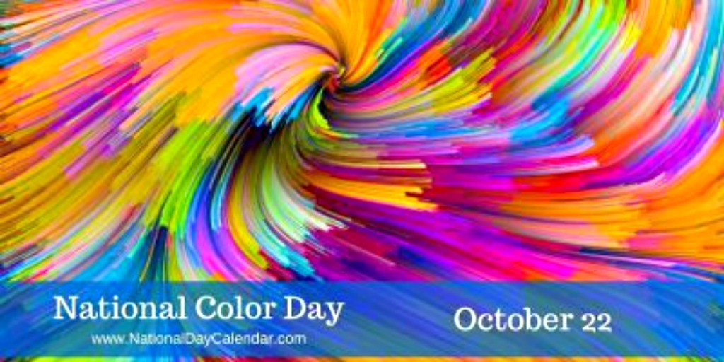 National Color Day - October 22, 2017  